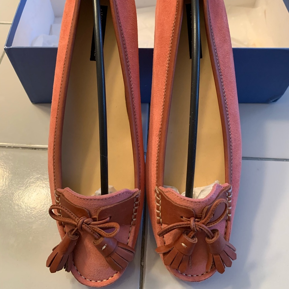 New Coral Brentwood Driving Moccasin size 8.5;